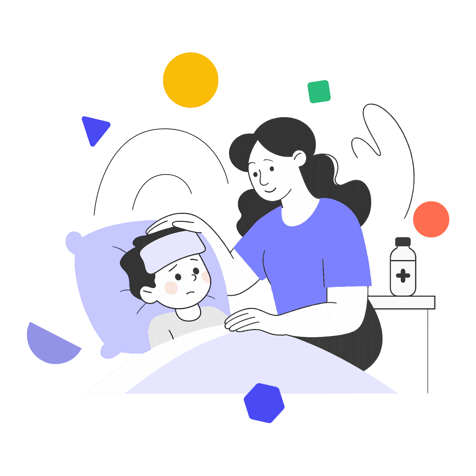 tio health App Illustration